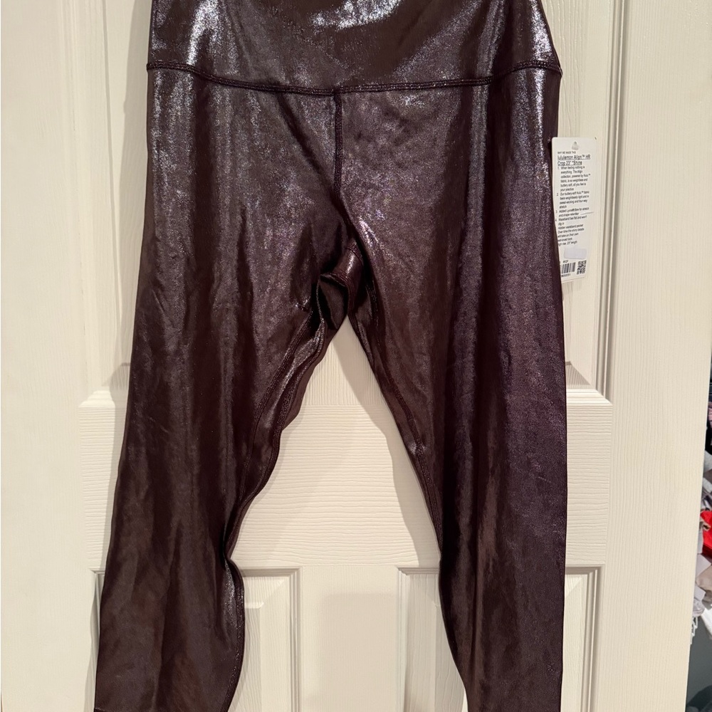 Lululemon Athletica Align Metallic Shine Leggings